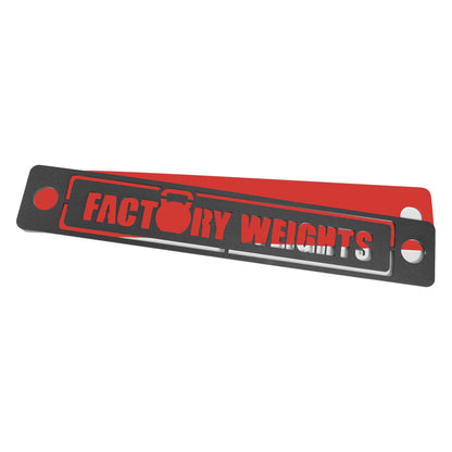 Factory Weights Top Cross Bar Red 