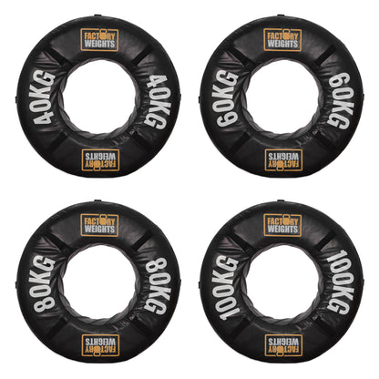 Training Tyres Full set (40kg, 60kg, 80kg, 100kg) 