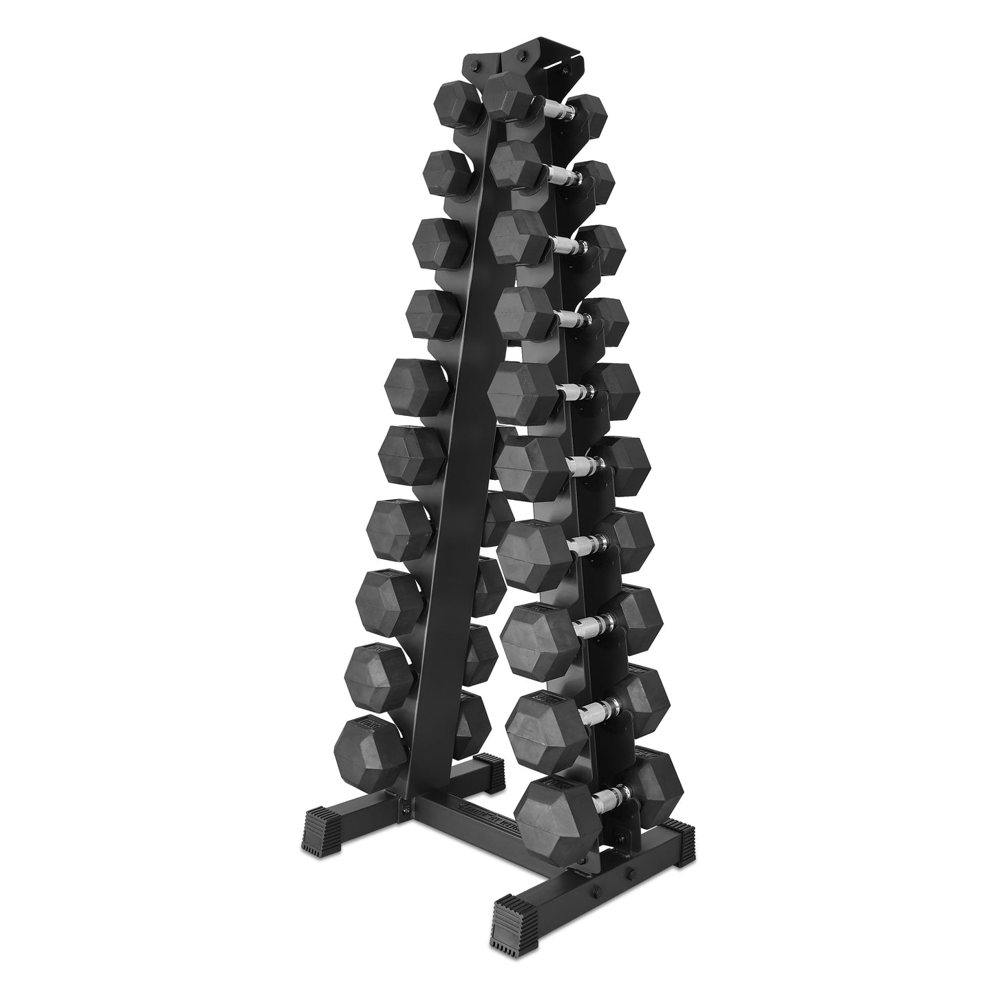 Vertical Hex Dumbbell Storage Rack