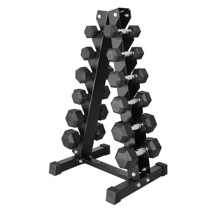 Vertical Hex Dumbbell Storage Rack