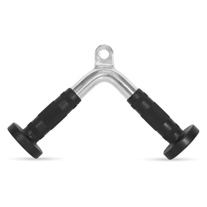 V Bar Pushdown Cable Attachment with Rubber Grips 