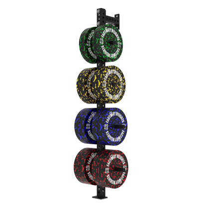 Wall Mounted Plate Storage Column