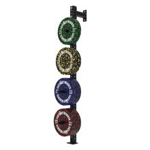 Wall Mounted Plate Storage Column