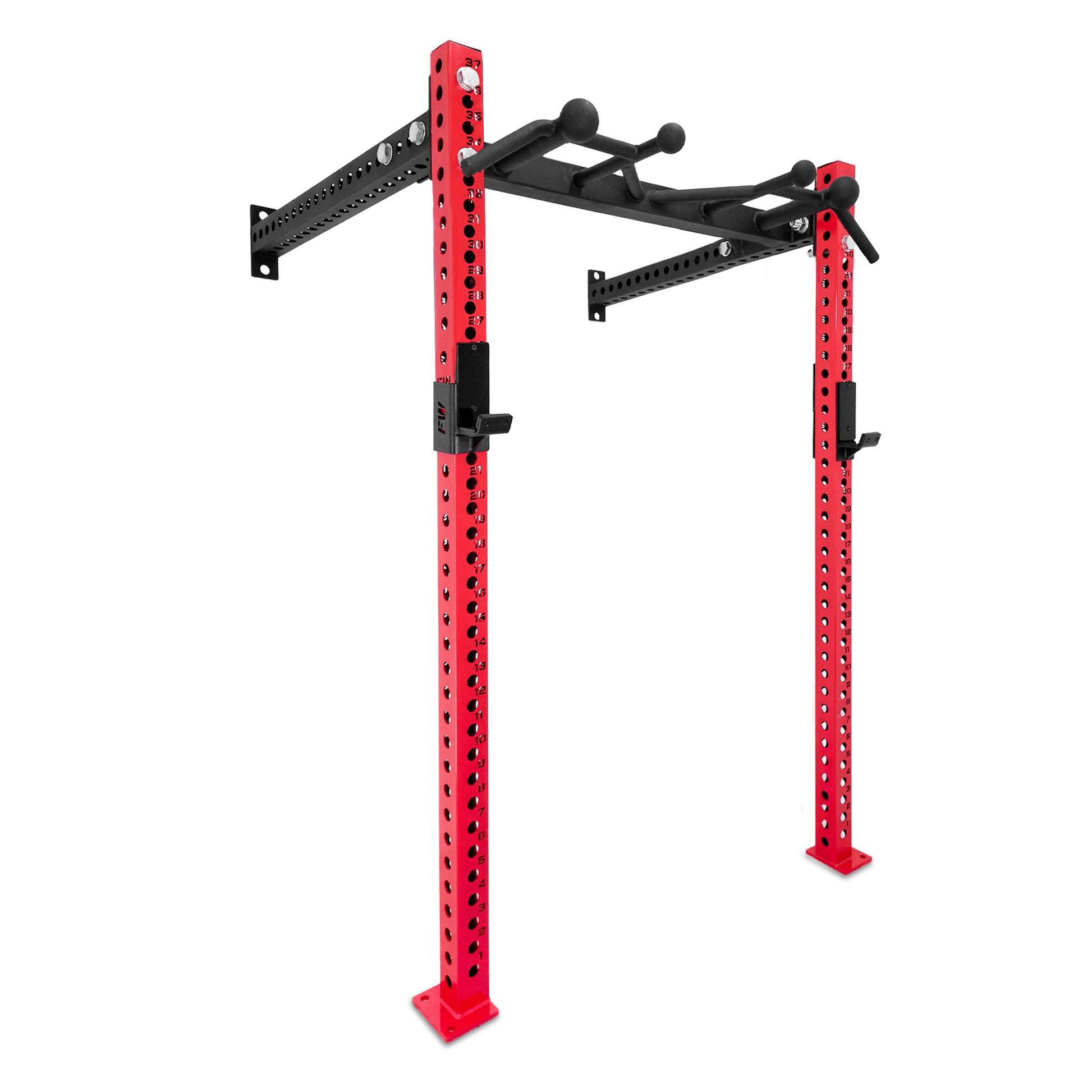 Short Wall Rack Standard (119cm) Red Omni Bar