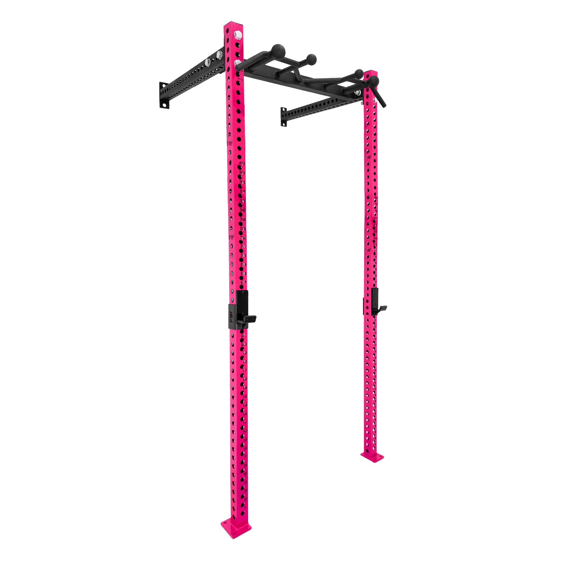 Tall Wall Rack Standard (119cm) Pink Omni Bar