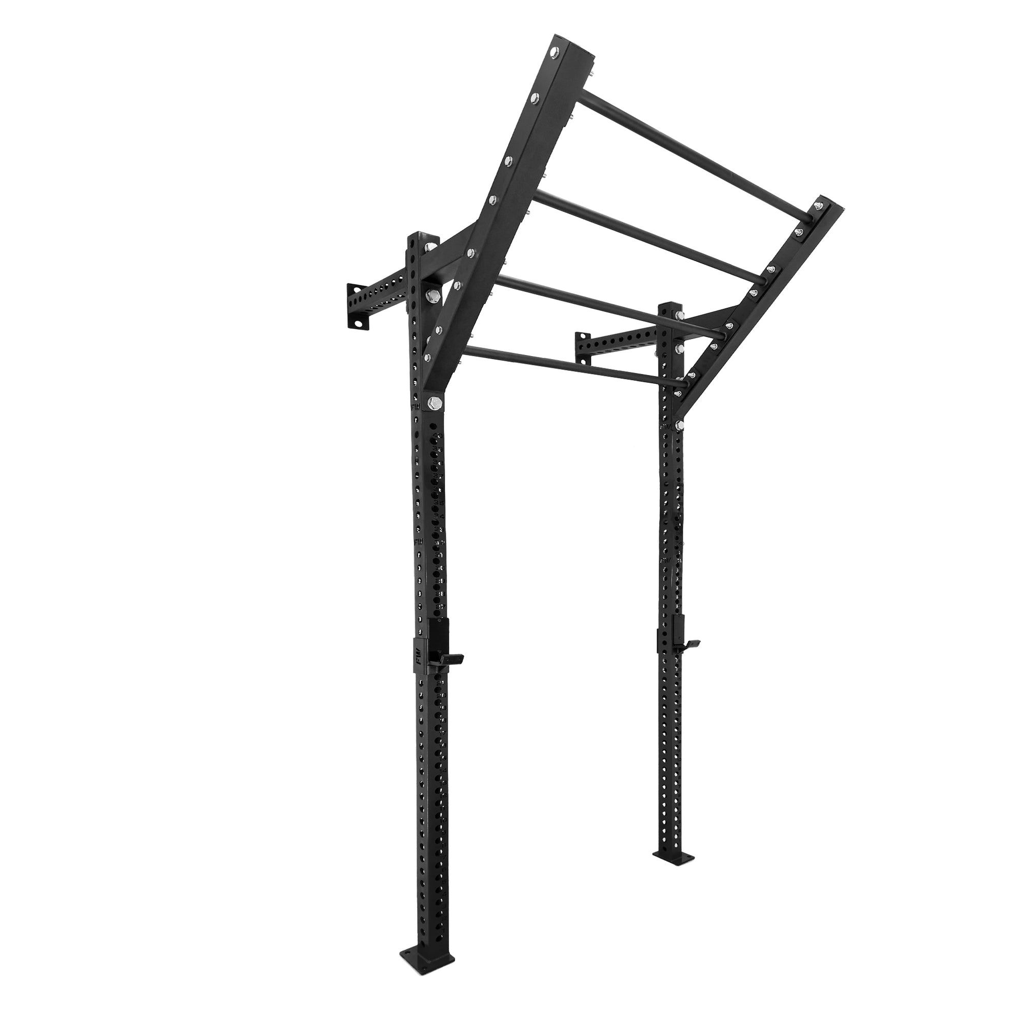 Tall Wall Rack Black - H 275cm - W 132cm | Factory Weights