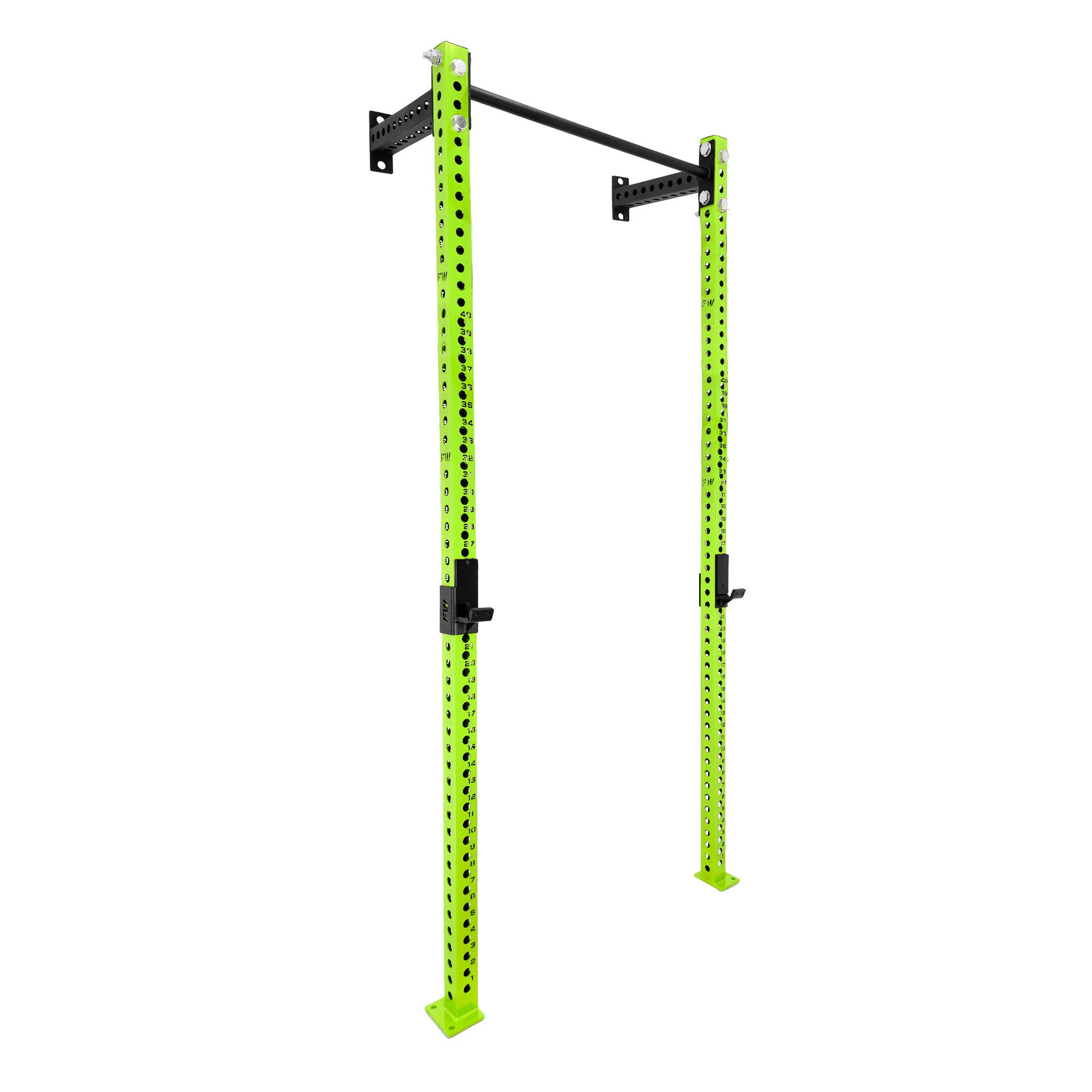 Tall Wall Rack Black - H 275cm - W 132cm | Factory Weights