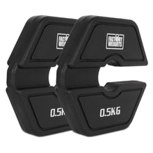 Micro Rubber Add-On Plates 2 x 0.5kg 