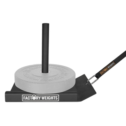 Weight Drag Sled with Line 