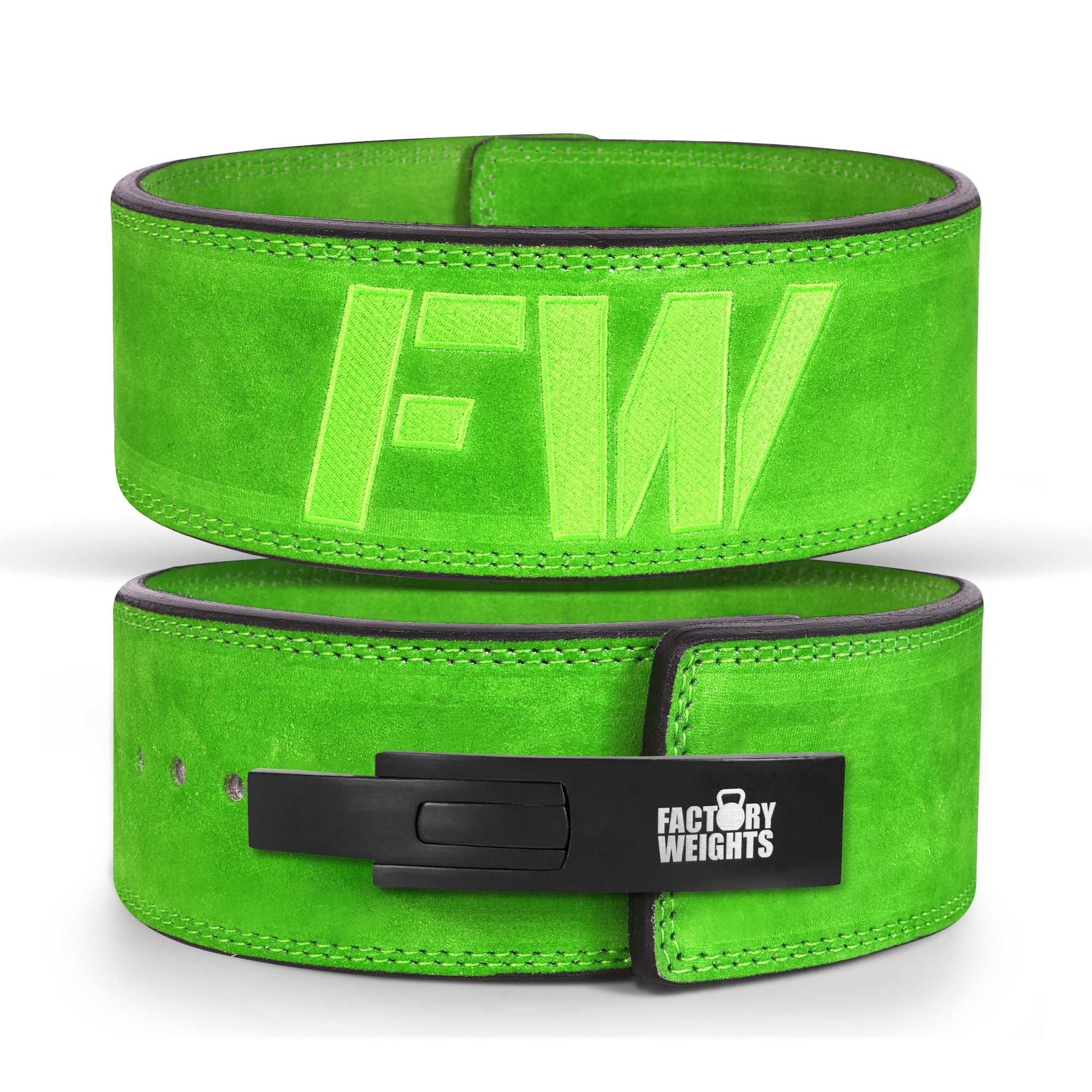 FW Lever Power-Lifting Belt - Green