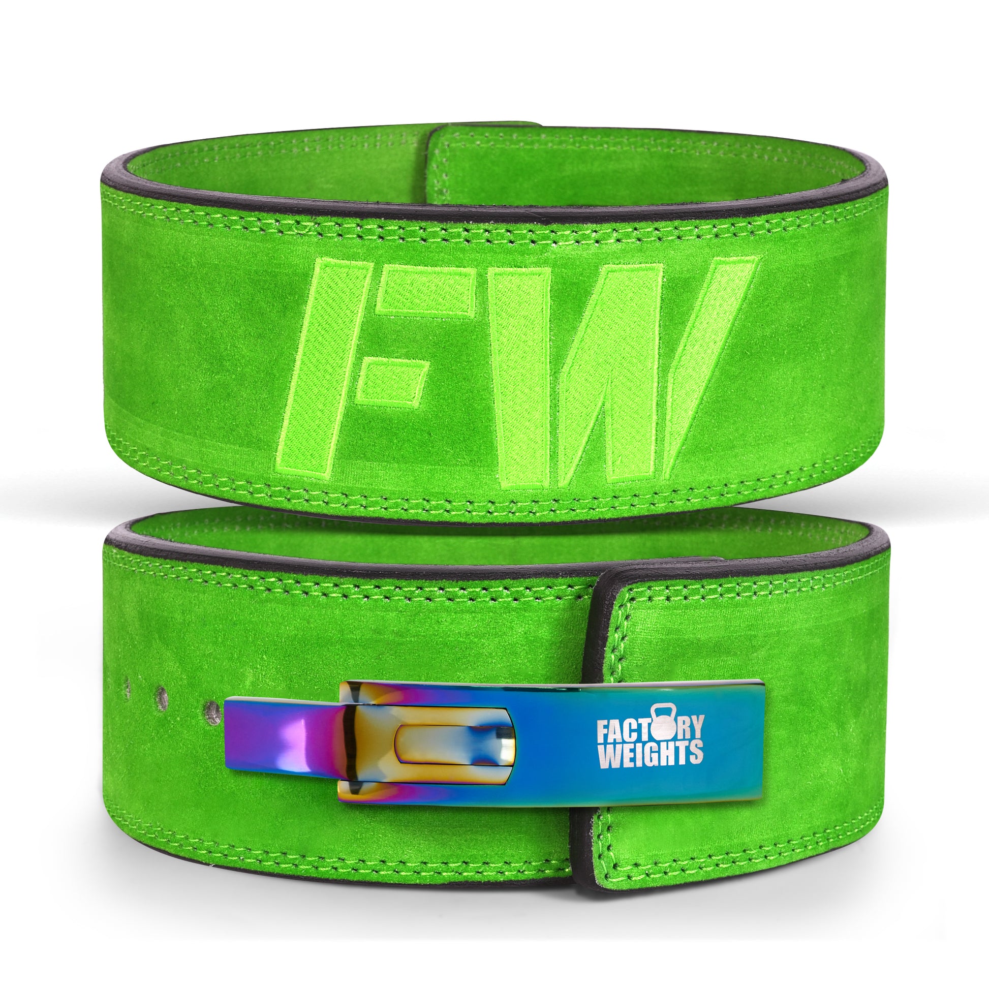 FW Lever Power-Lifting Belt - Green Small Petrol (additional £10) 