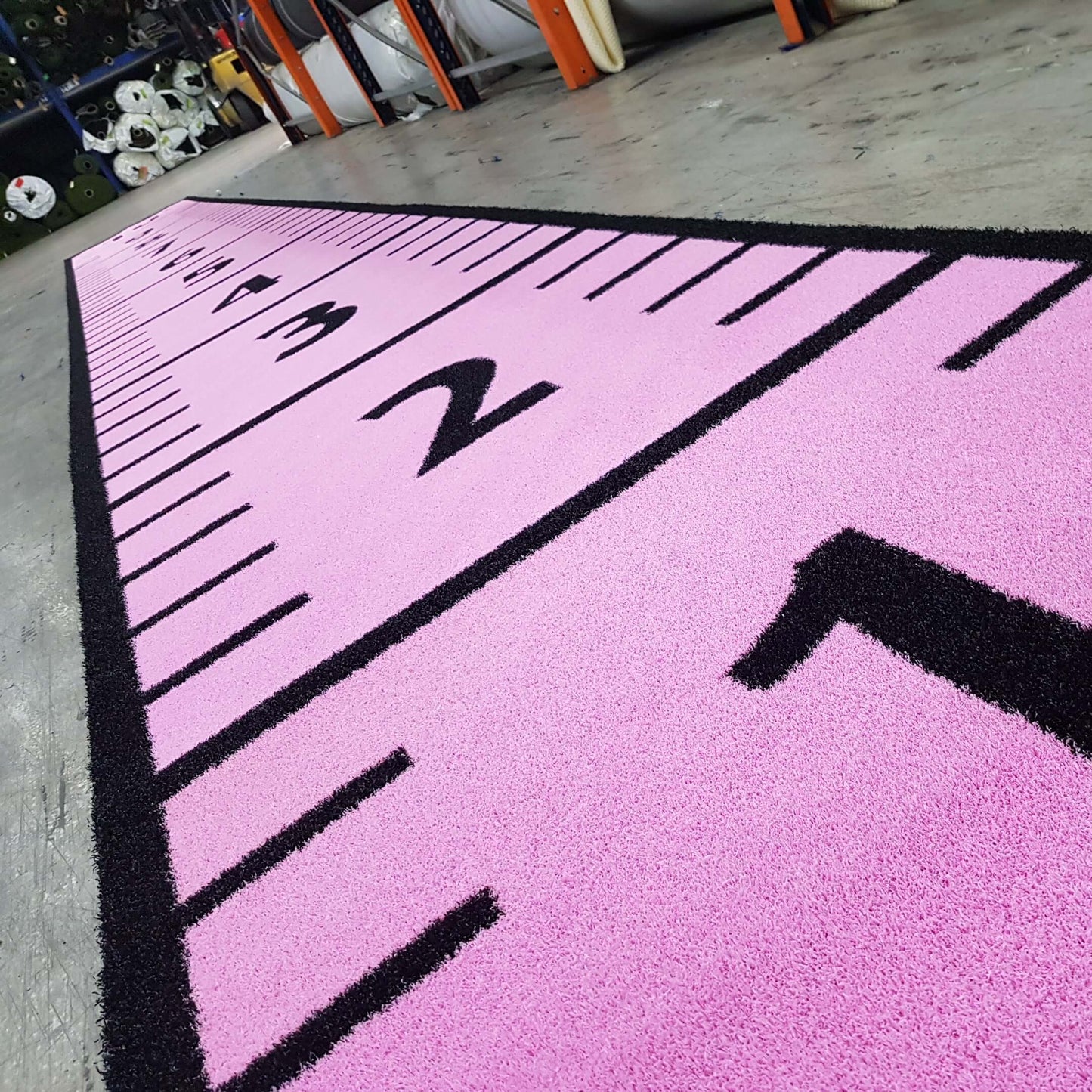 Custom Sled Sprint Track