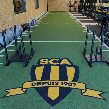 Custom Sled Sprint Track