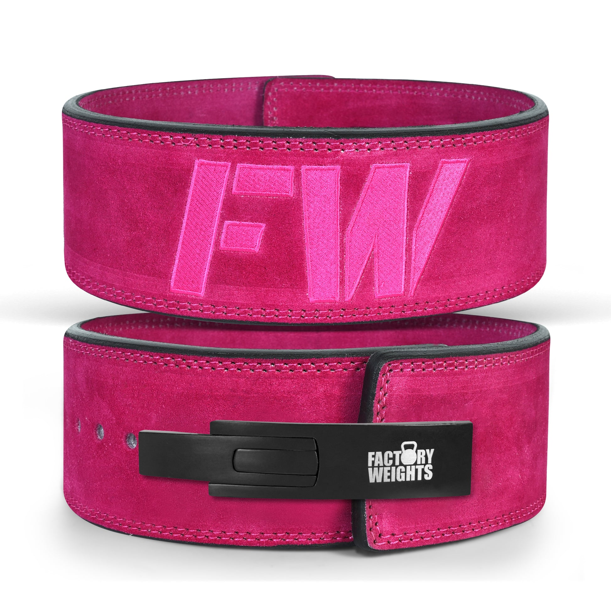 FW Lever Power-Lifting Belt - Pink Small Standard Buckle 