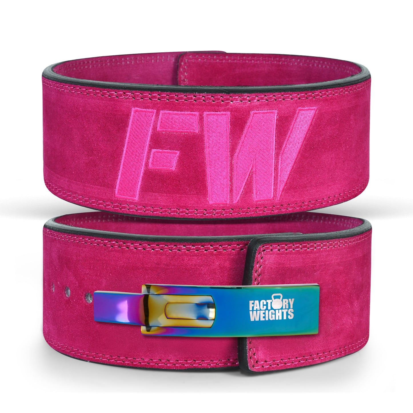FW Lever Power-Lifting Belt - Pink Small Petrol (additional £10) 
