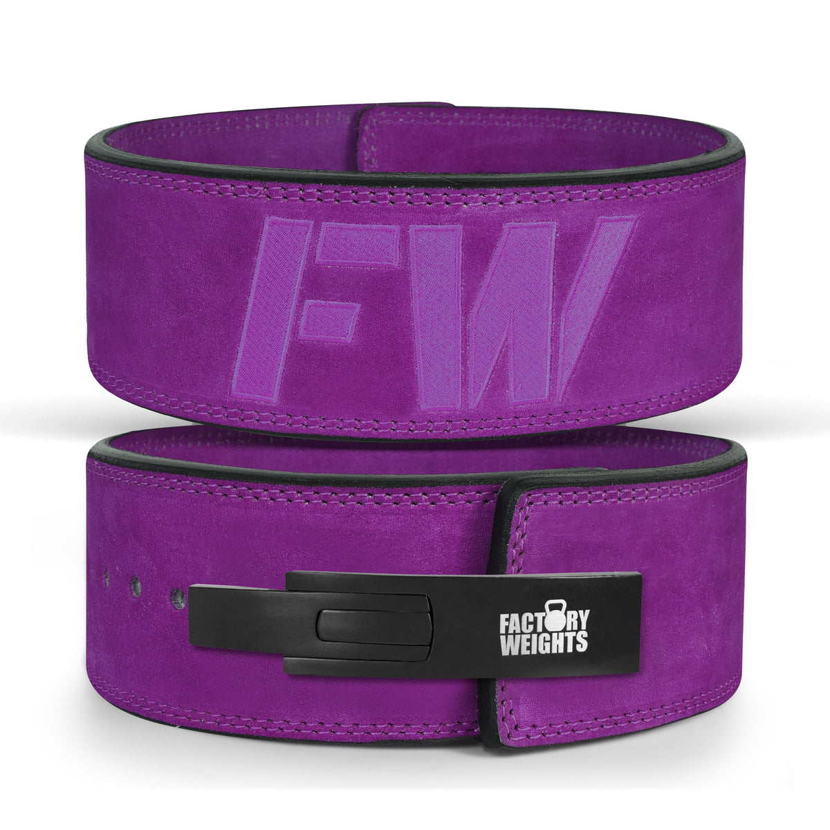 Lever weightlifting belt top
