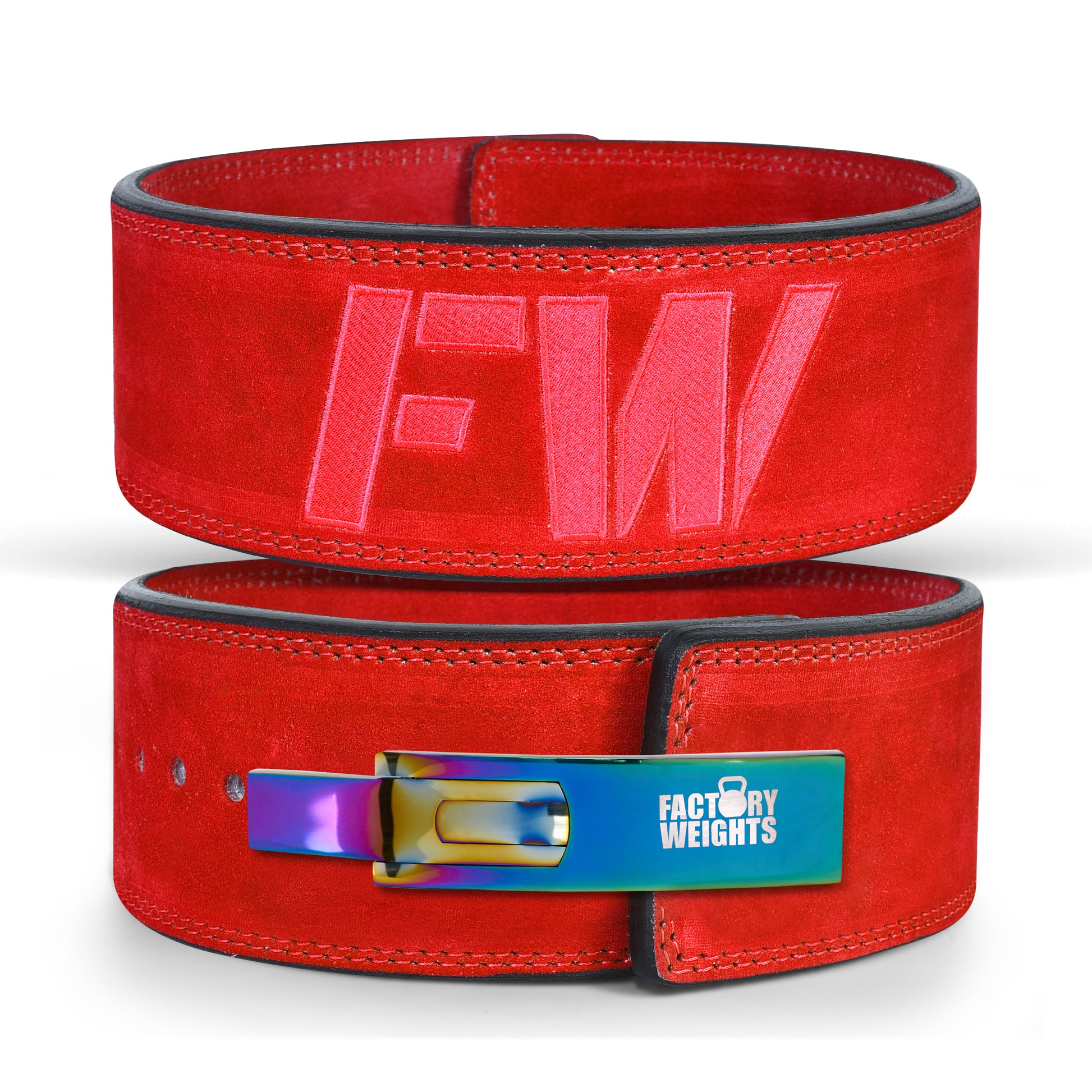 FW Lever Power-Lifting Belt - Red Small Petrol (additional £10) 