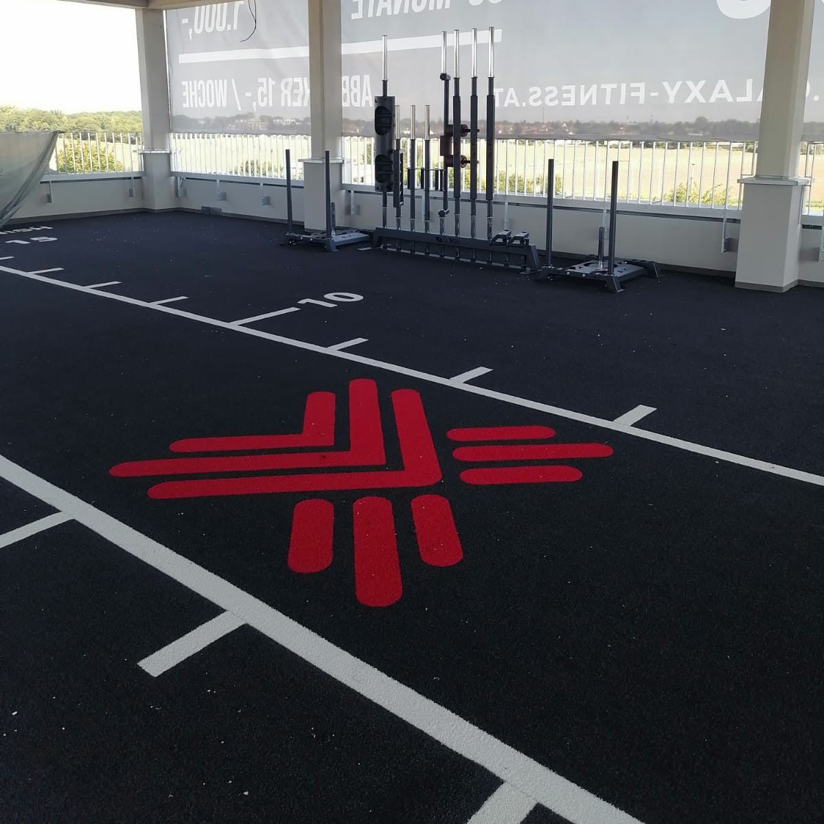 Custom Sled Sprint Track