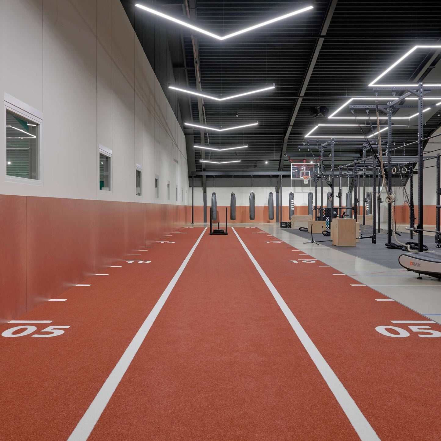 Custom Sled Sprint Track