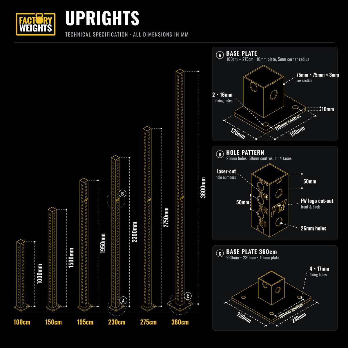 Uprights