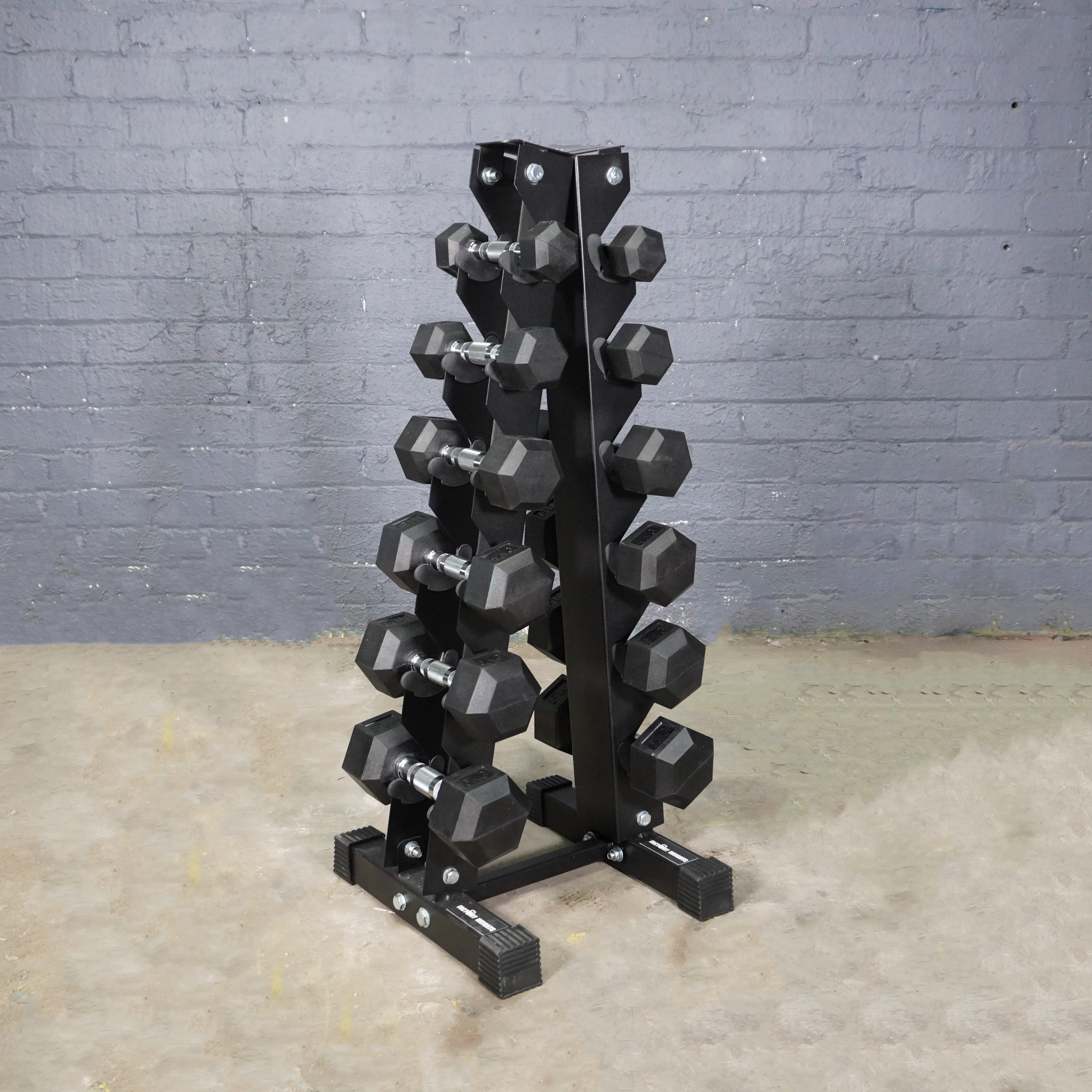Vertical Dumbbell Storage Rack Tree Stand 