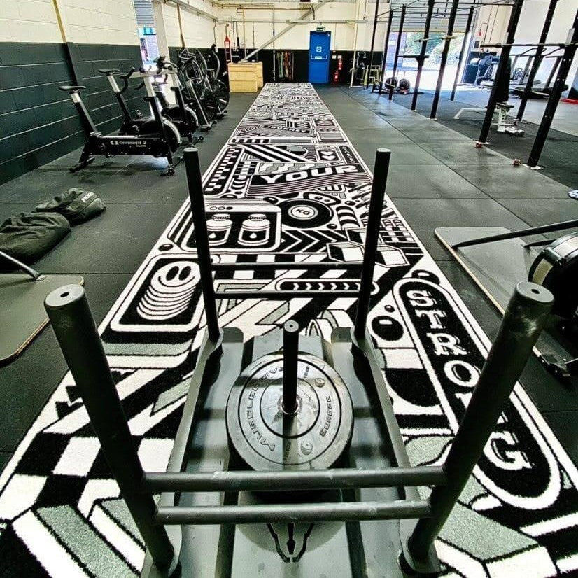 Custom Sled Sprint Track