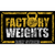 Factory Weights Gym Banner