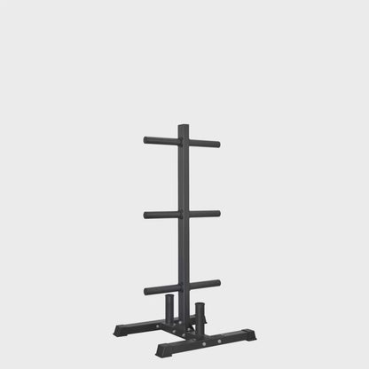 Olympic Weight Storage Tree with Barbell Storage