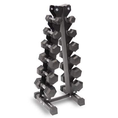 Vertical Dumbbell Storage Rack Tree Stand 6 Pairs Yes 