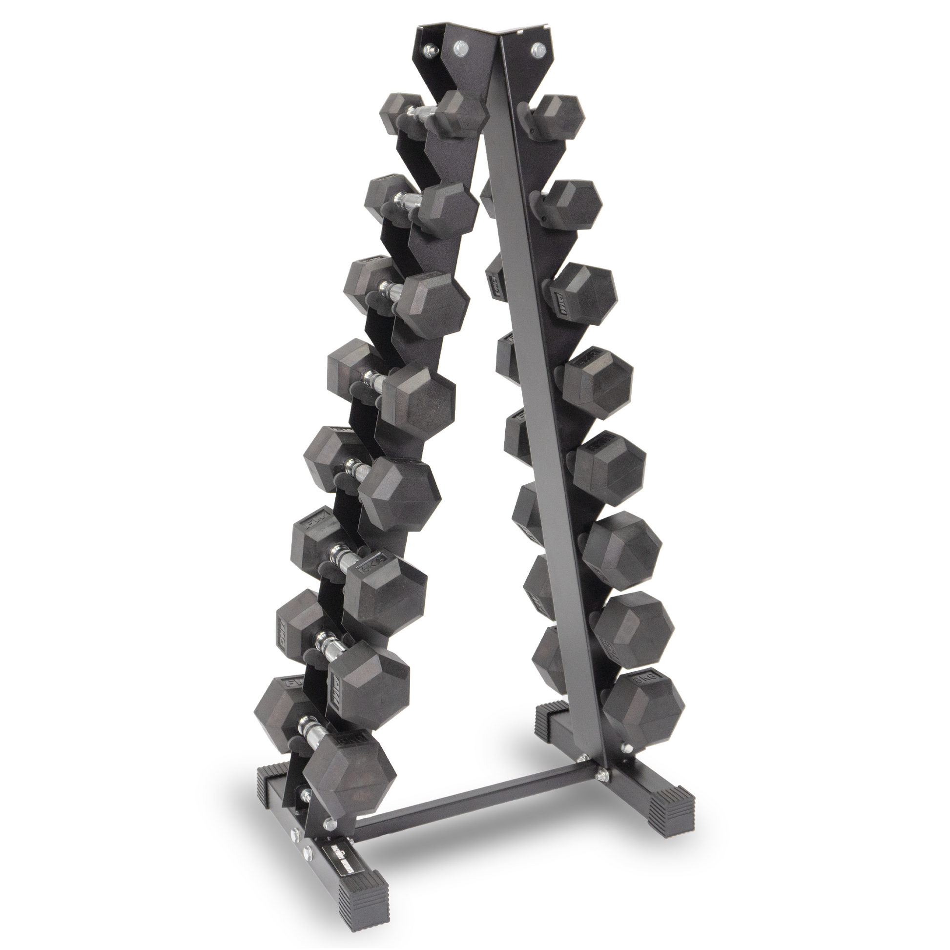 Vertical Dumbbell Storage Rack Tree Stand 8 Pairs Yes 
