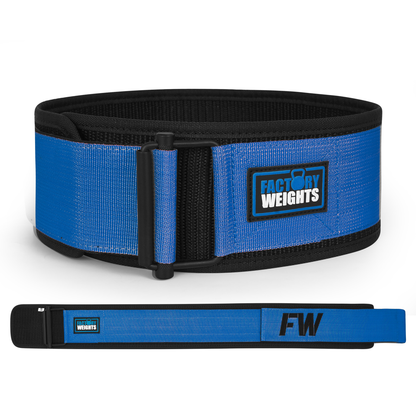 Cross-Training Weightlifting Belt Blue Small 
