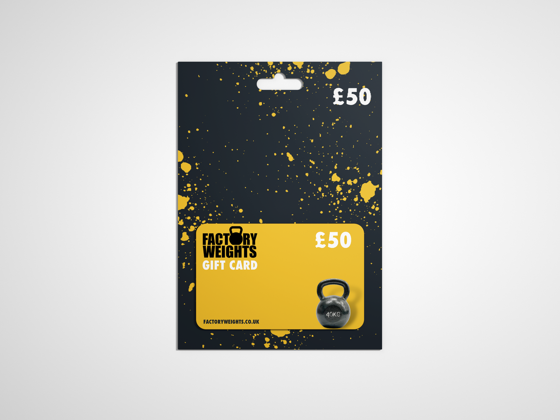 Factory Weights Gift Card £50.00 