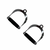 Double Stirrup Cable Attachment with Rubber Grips