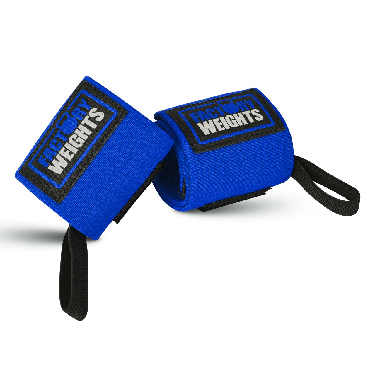 Heavy Duty Wrist Wraps Blue 