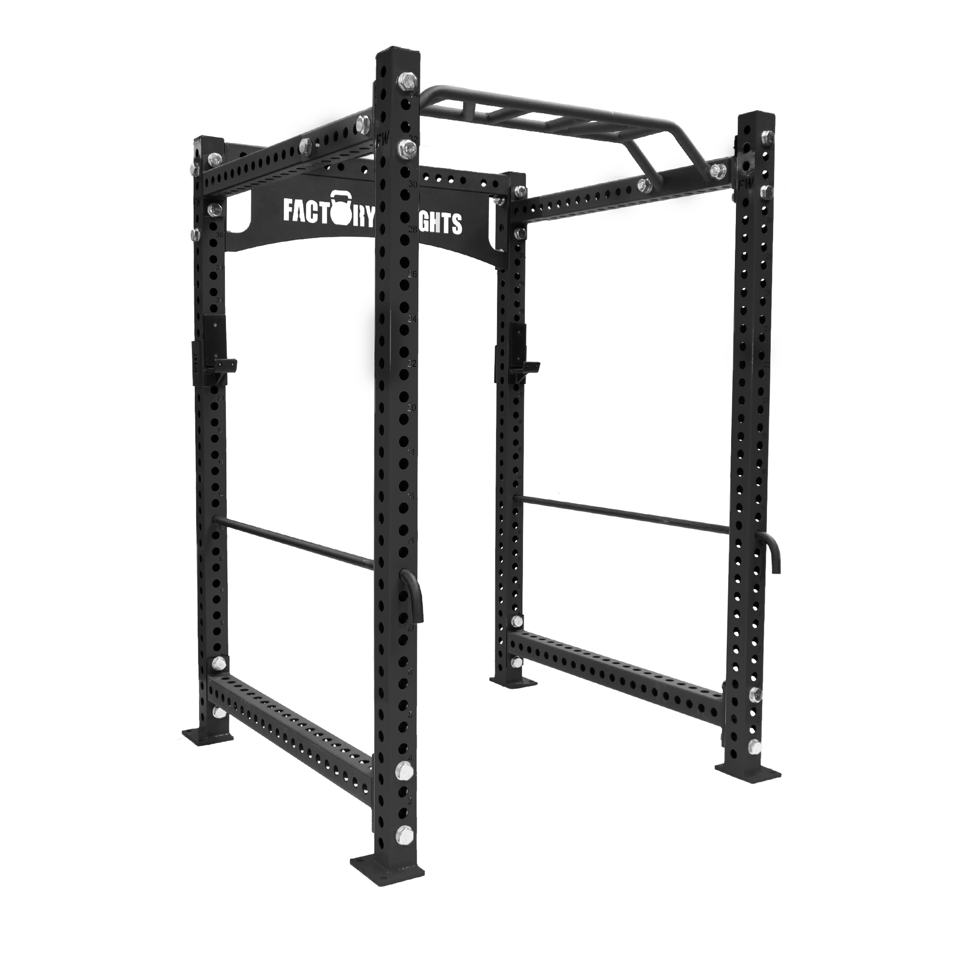 Short Power Rack with Free Cerakote Barbell